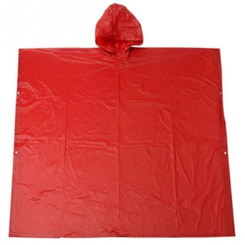 Custom Reusable PVC Rain Poncho with Logo Printing