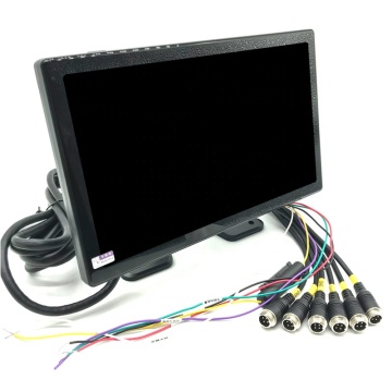 10.1 Inch Touch AHD 720p/960p NTSC/PAL MDVR Monitor with TF Card Slot for Bus and Driving