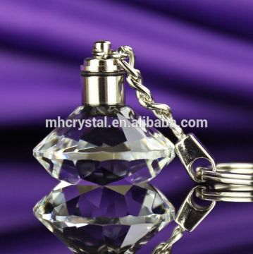 Glass crystal Diamond led KeychainMH-YS0458