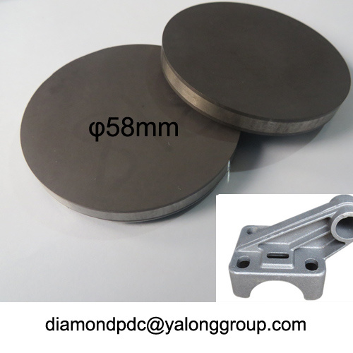 55 Diameter PCBN Blank voor Cast Steel