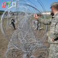 Preço barato Galvanizado Concertina Razor Barbed Wire