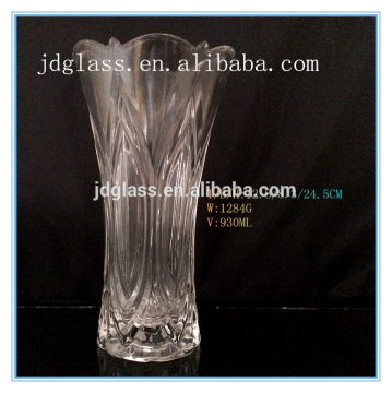 tall clear glass vases for wedding centerprieces, fancy glass vase for flowers