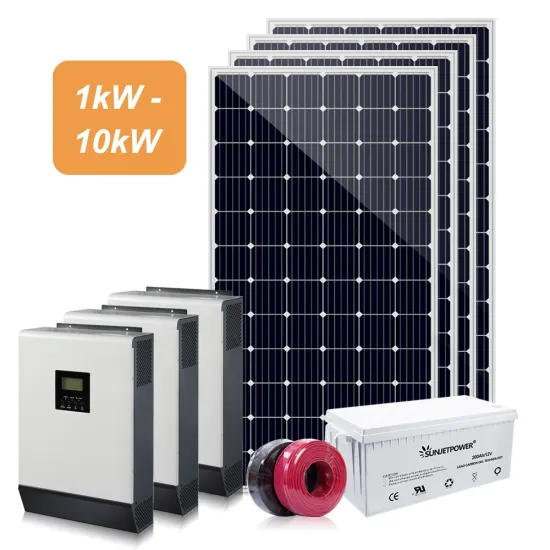 10kW Off-Grid Solar PV System Kit with Lithium Battery for Whole House
