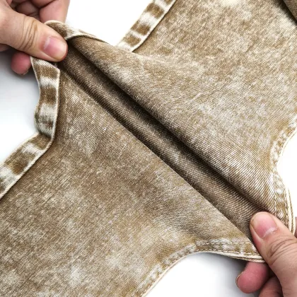 Aufar 8.4oz cotton spandex denim fabric right