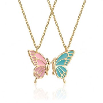 Hot Sale Butterfly Necklace Set - Best Friend Jewelry for Friendship