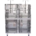 Stainless Steel ICU Oxygen Dog Cage for Veterinary Use