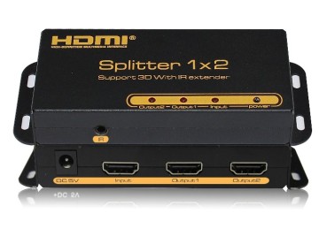 3D 1X2 HDMI Splitter (support IR)