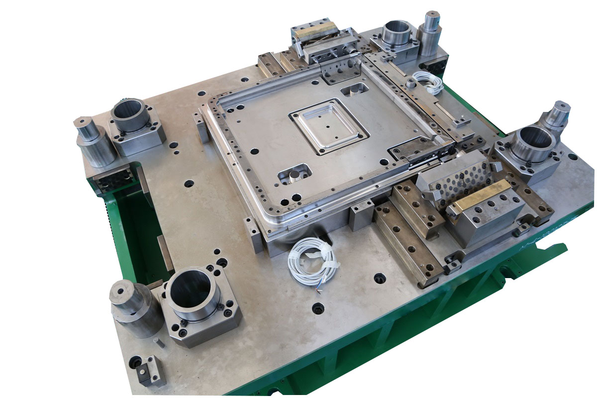 OP50 side flanging and bending part