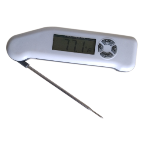 Recalibratable Waterproof Fast Read Cooking Thermometer