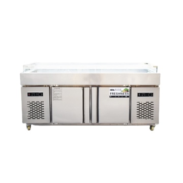 Ruitai Meat and Fish Display Chiller Commercial Chiller สำหรับซุปเปอร์มาร์เก็ต
