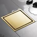 6 Inch Square Golden Shower Floor Drain