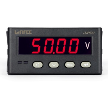 Power Digital Voltmeter Single Phase Voltage LED Display