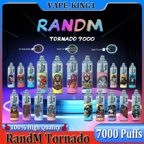 New Randm Tornado 7000 Disposable Pod