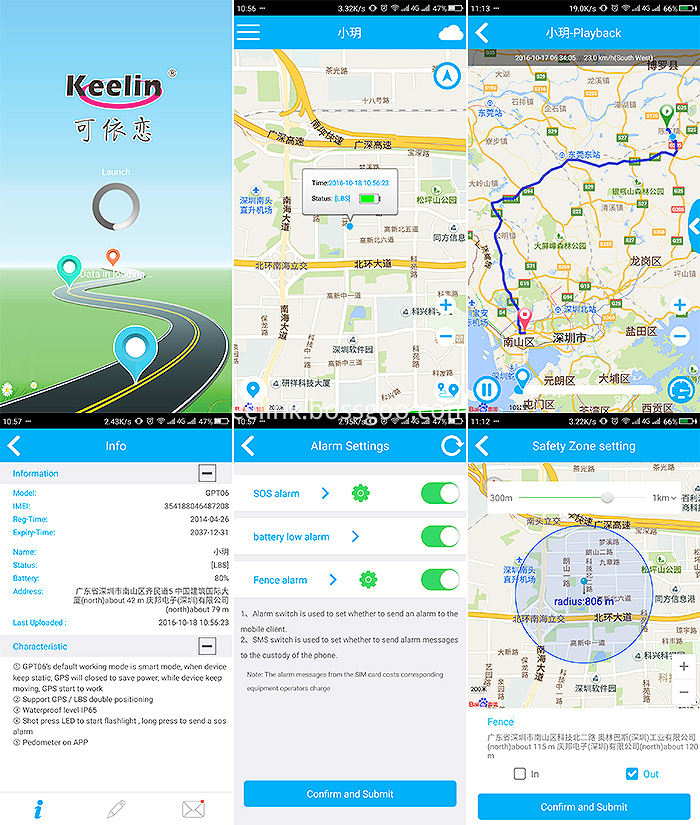 GPS Tracking APP