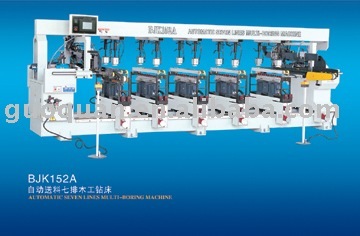 Automatic Seven Lines Multi-boring Machine