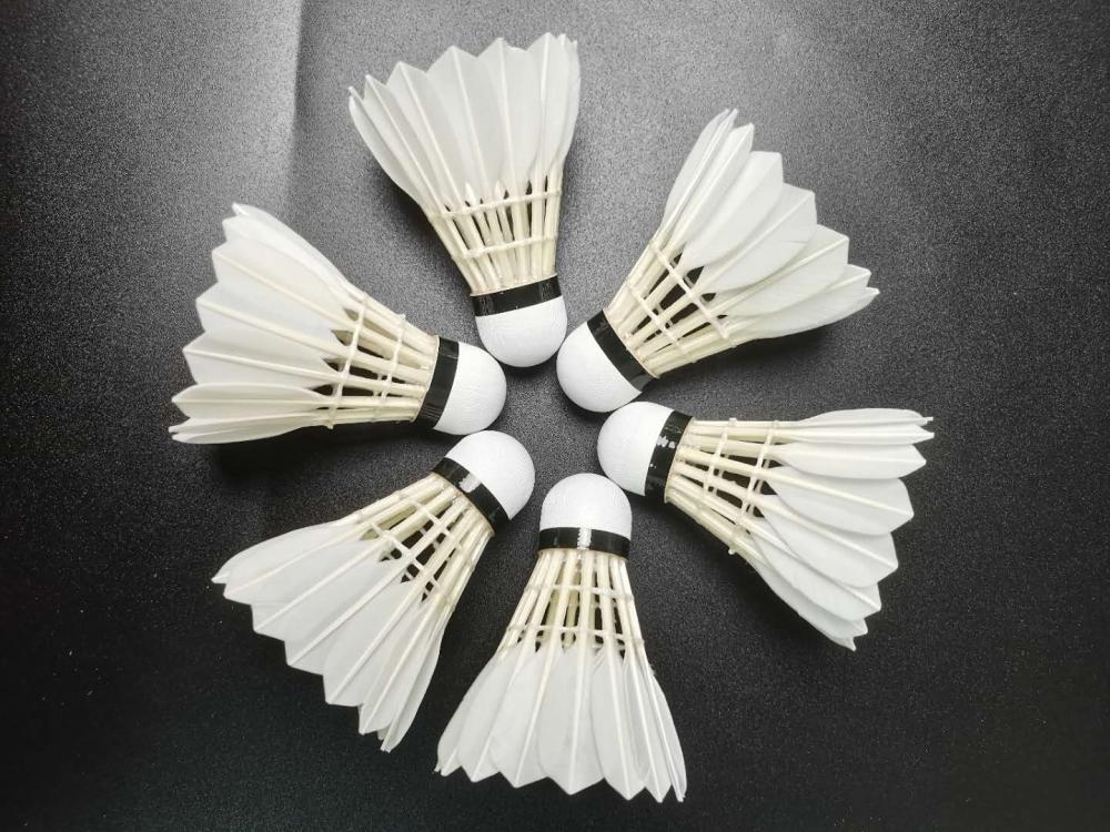 Factory Wholesale OEM Level4 Goose Feather Badminton