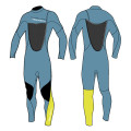 Seaskin 3 mm lange mouwen stoomboot wetsuits met borstrits