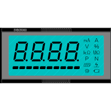 Affichage de cristaux liquides LCD à réfrigérateur mince du corps