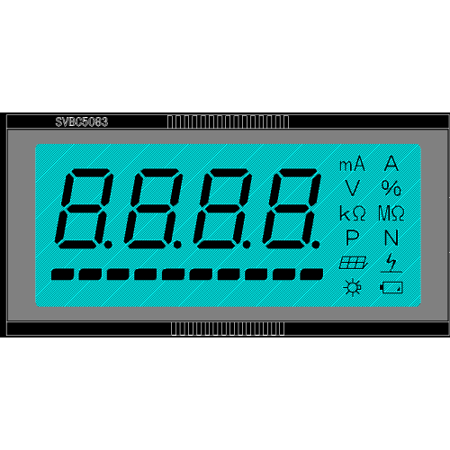 Lichaam dunne koelkast LCD Liquid Crystal Display