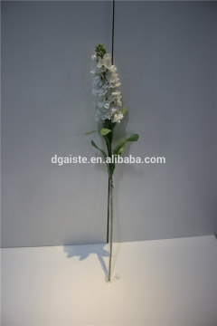 artificial flowers wholesale white fabric violet decoration