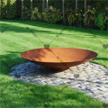 Corten Steel Wood Burning Fire Pit Bowl