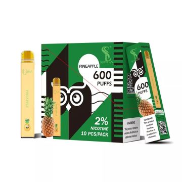 Orijinal Subiss QBAR 600 Puf Tek Kullanılabilir Vape Kalem