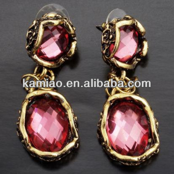 2014 ladies fashion jewerly wholesale indian gold earrings designs