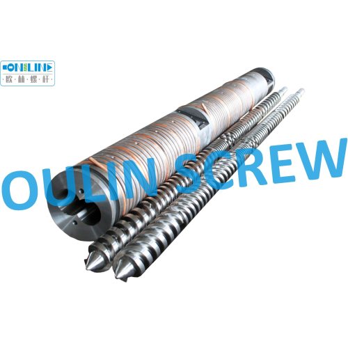 Bausano MD90-30 Twin Parallel Screw and Barrel for PVC Extruder