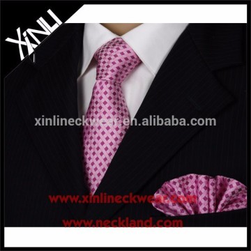 100% Handmade Perfect Knot Woven Jacquard Tie Silk