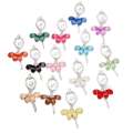 Legering Hars Strass Danser Charms Gouden Dansend Meisje Hangers Ketting Sieraden Maken DIY Decor