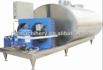 Milk cooling tank