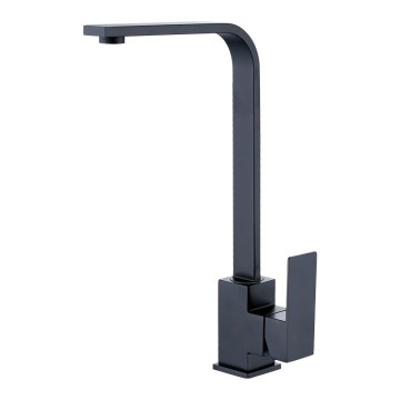 Black Square Kitchen Faucet - Factory Direct Kitchen Mixer Sink Tap