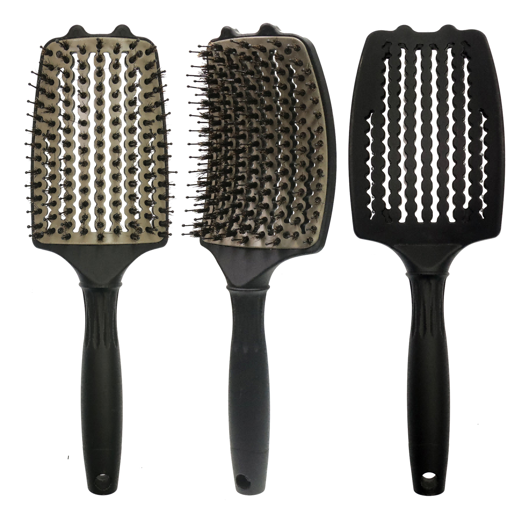 Amestec de nylon curbat umed și de aerisire