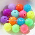 Fashion Sparking Lots Acrylic Round Smooth Crystal Beads Wholesale