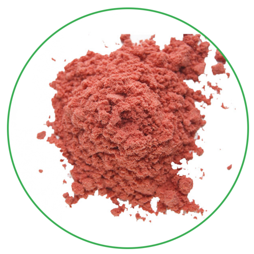 Instant natural strawberry powder for beverage