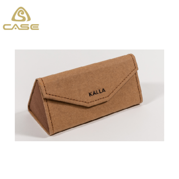 Hand made folding eyeglasses case Washable Kraft Paper