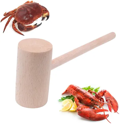 Mini mallet seafood lobster hardwood hammer crafts