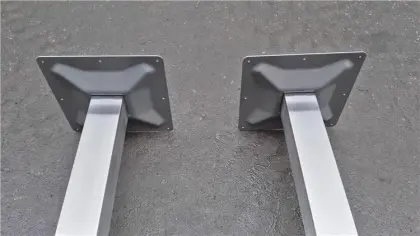 Outdoor Dining Room Furniture Furniture Legs 700x400xH720mm Stainless steel table base
