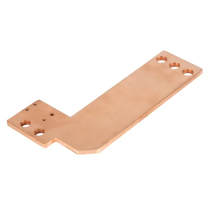 Rigid Copper Busbar Customization Solid Busbar