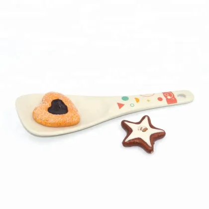 Degradable Natural Fiber Rice Spoon and Bamboo Kitchen Ware