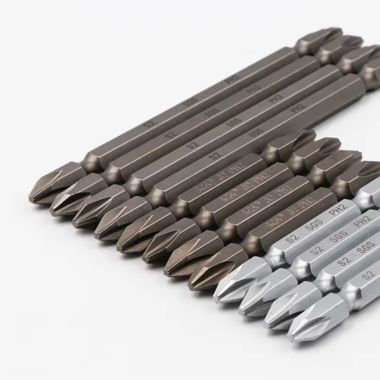 Magnetic Slotted Screwdrivers and Screw Driver Bits - 2\" Screwdriver Bit