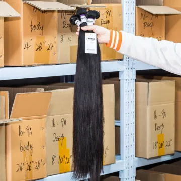 100% Full Cuticle Aligned Mink Brazilian Hair 10A 8A Grade Body Wave Virgin Remy Human Hair Extensions