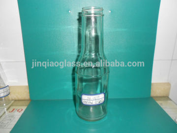 350ml clear glass bottle for sauce and vinegar