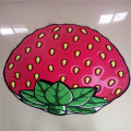 watermelon print customizable circle beach towels