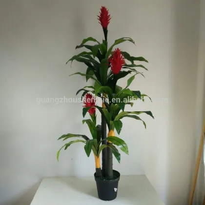 three pole lucky strike flower artificial plant flower