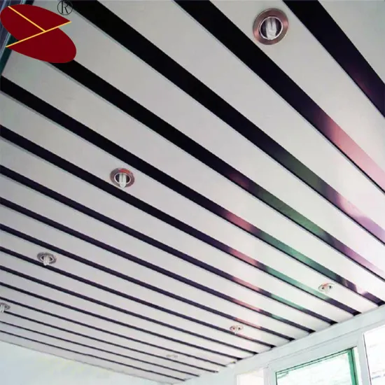 Wholesale powder coat moistureprood G shape aluminum strip false ceiling
