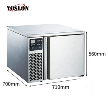 Yoslon YSN-AK3-D Mini Nevera: 3 bandejas para uso en casa, cocina y hotel