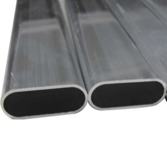 Oval Round Aluminum Alloy Extruded Tube