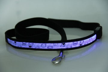 8 Different Colors for LED Pet Leash