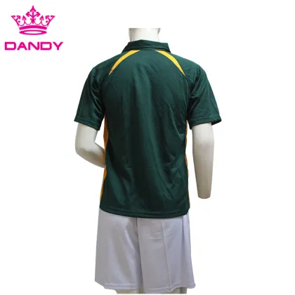 Custom sublimation printing polo shirts